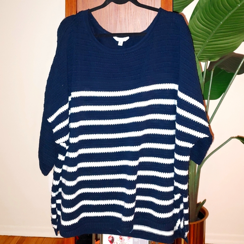 Time and Tru Boat Neck Sweater